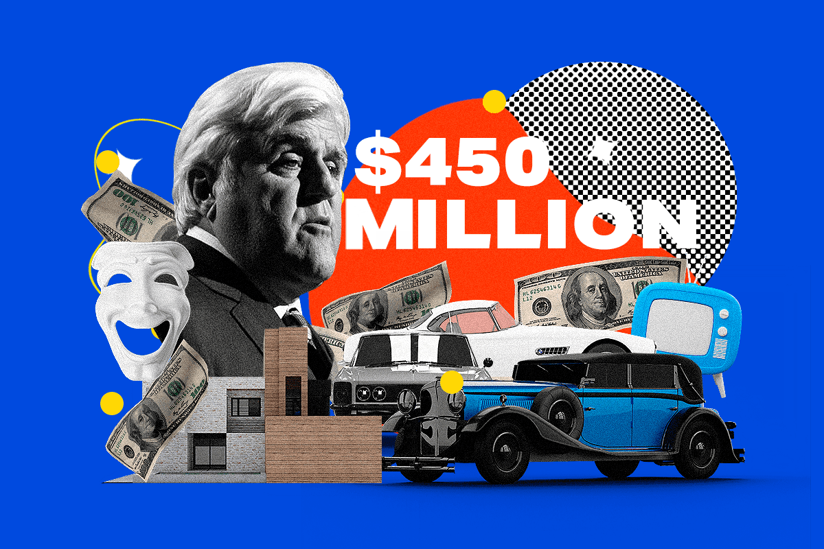 Rich Dudes│Jay Leno's $450M Net Worth From Late Night TV to Classic Cars