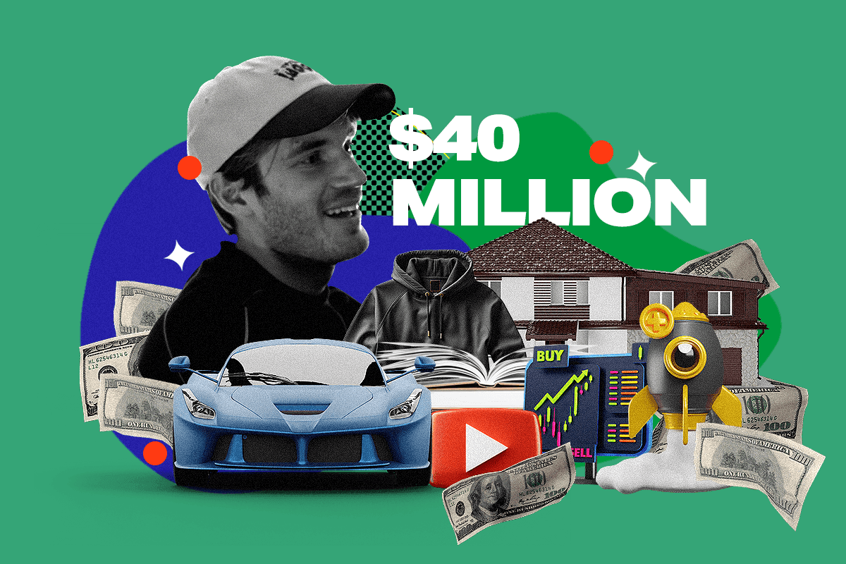 Rich Dudes│How PewDiePie Got Rich From Being A YouTube Gaming Sensation