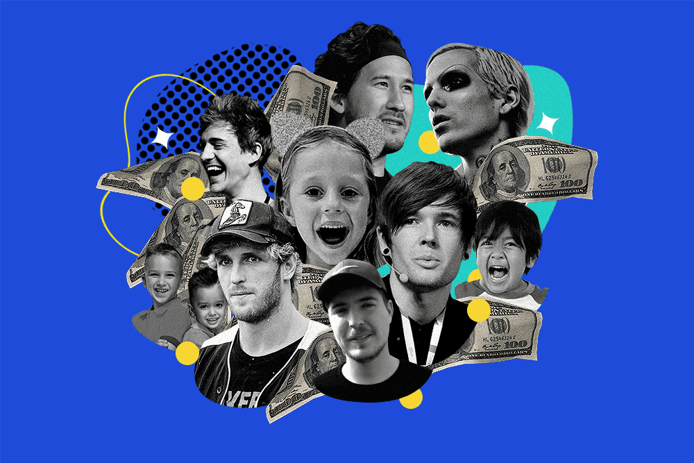 The Top Ten Richest YouTubers