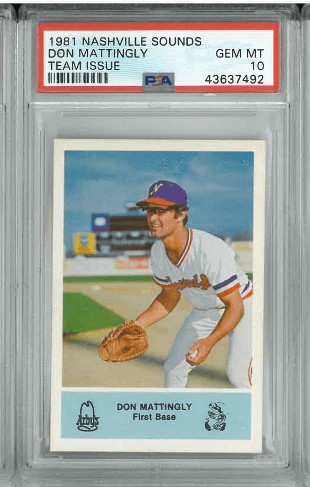 1981 Arby's Nashville Sounds card