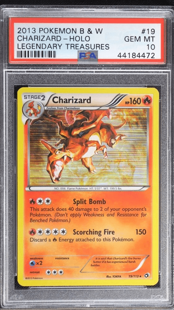 2013 Legendary Treasures Charizard