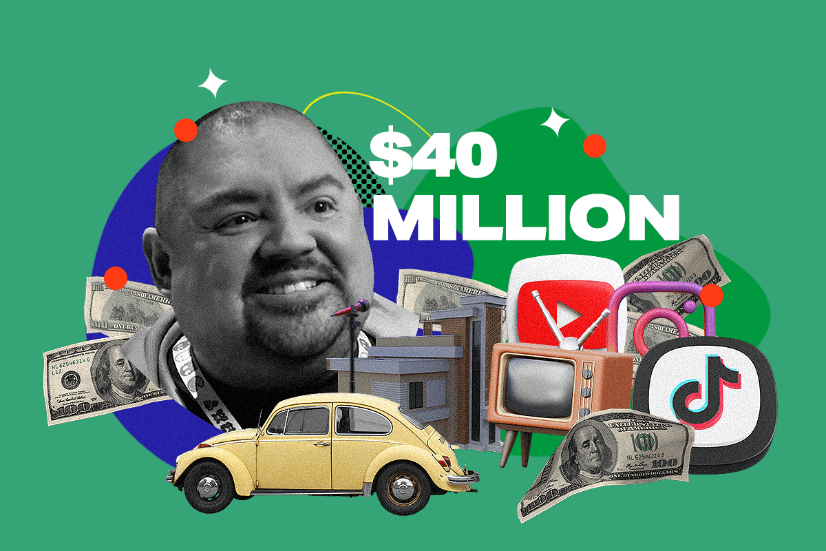 Gabriel Iglesias $40 Million Net Worth MoneyMade Graphic