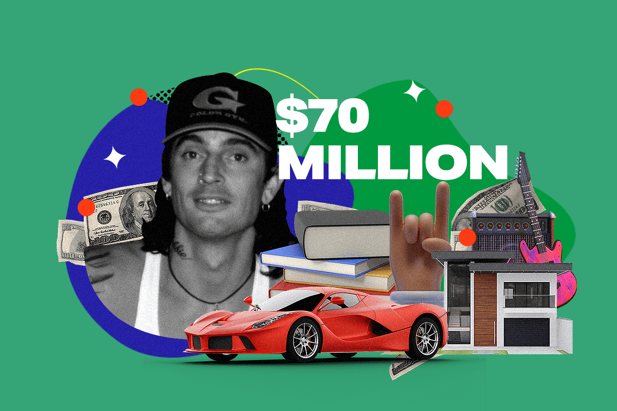 Tommy Lee $70M Net Worth Graphic